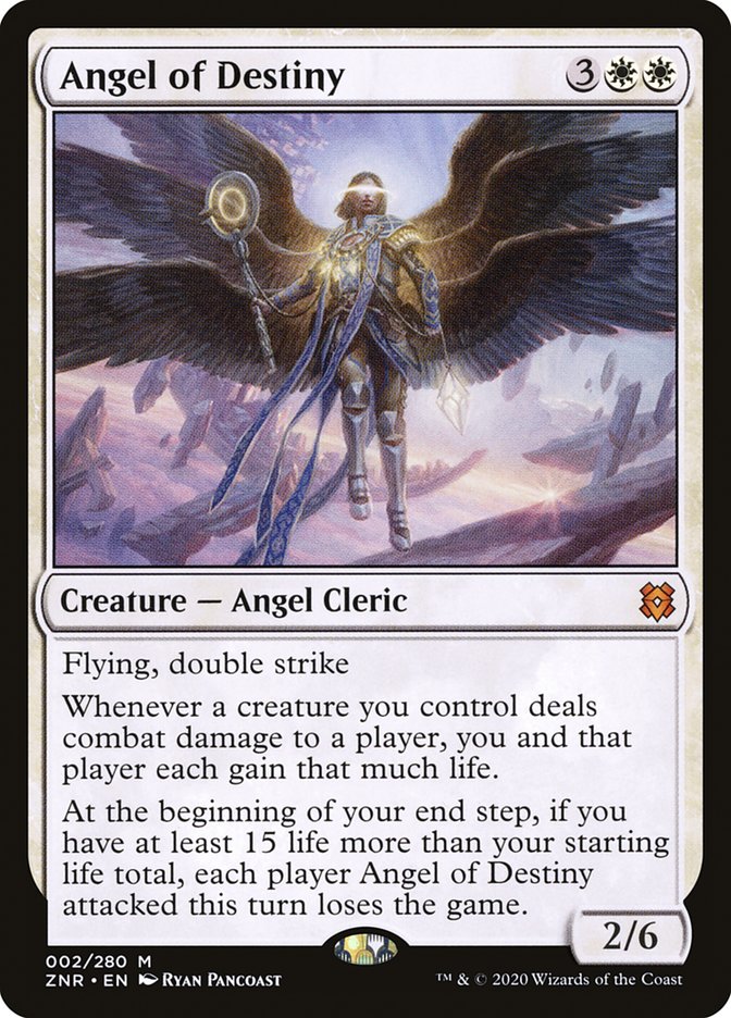Angel of Destiny [Zendikar Rising] | Silver Goblin