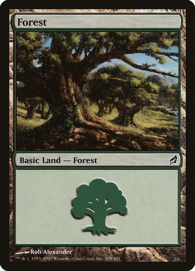 Forest (299) [Lorwyn] | Silver Goblin