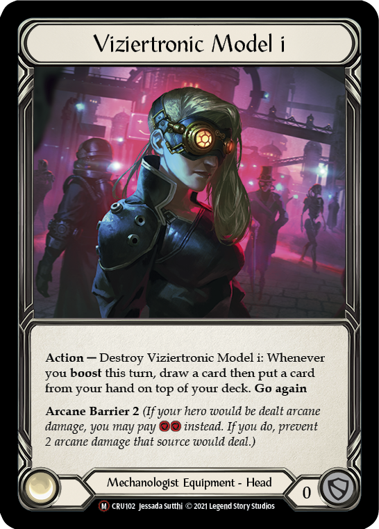 Viziertronic Model i [U-CRU102] (Crucible of War Unlimited)  Unlimited Normal | Silver Goblin