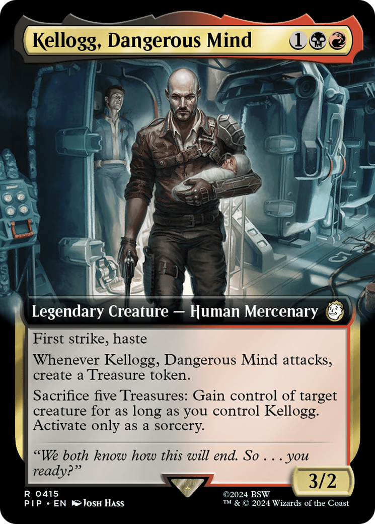 Kellogg, Dangerous Mind (Extended Art) [Fallout] | Silver Goblin