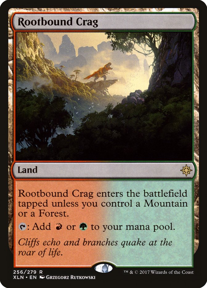 Rootbound Crag [Ixalan] | Silver Goblin