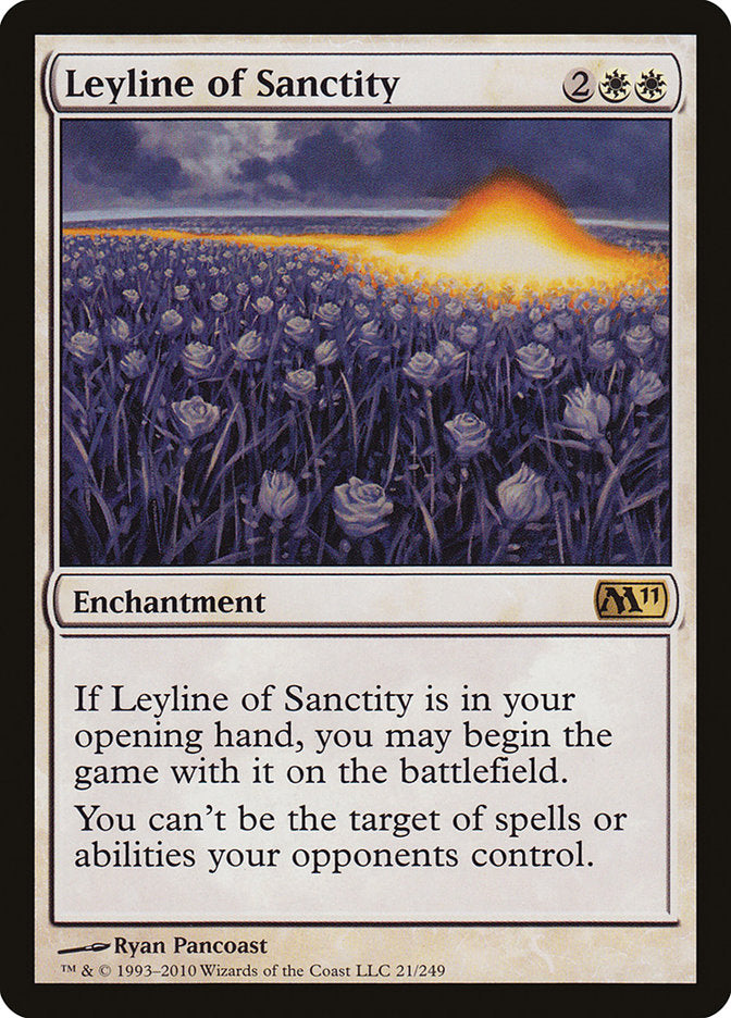 Leyline of Sanctity [Magic 2011] | Silver Goblin