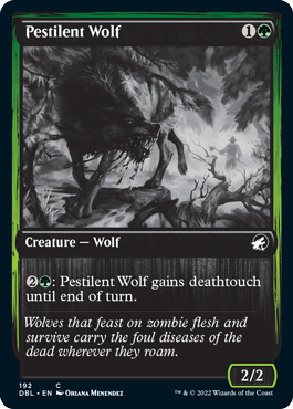 Pestilent Wolf [Innistrad: Double Feature] | Silver Goblin