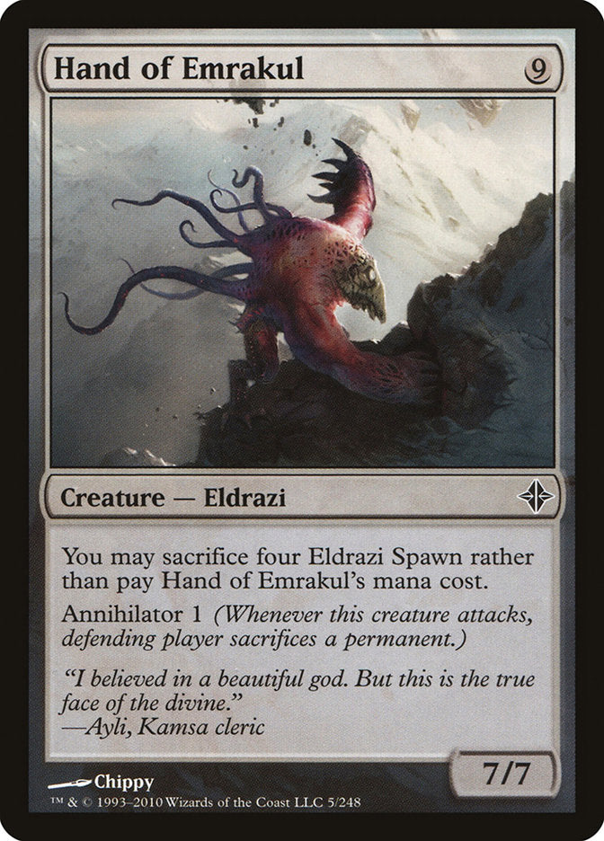 Hand of Emrakul [Rise of the Eldrazi] | Silver Goblin