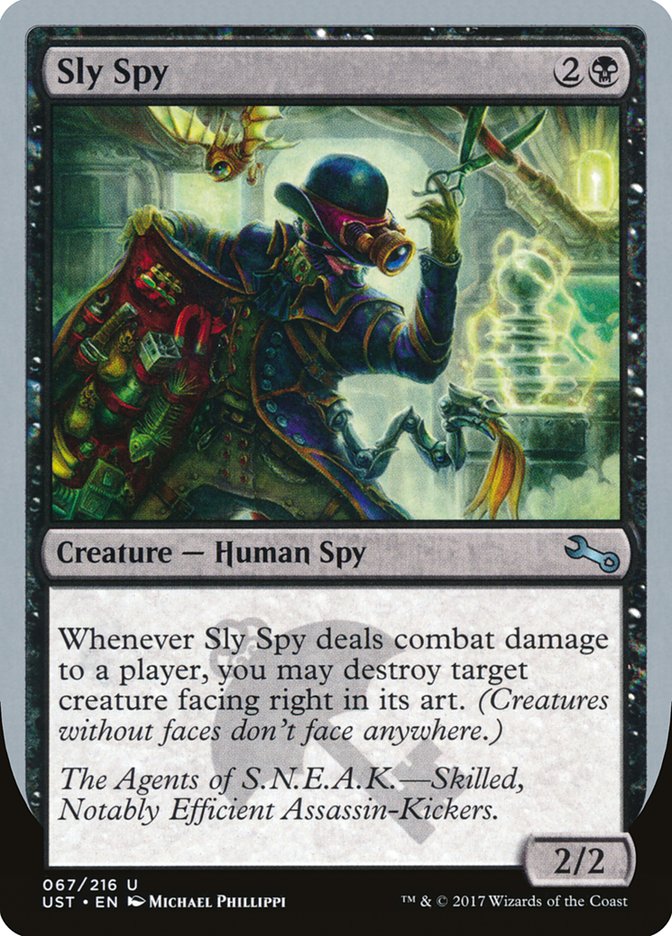 Sly Spy ("Skilled, Notably Efficient Assassin-Kickers") [Unstable] | Silver Goblin