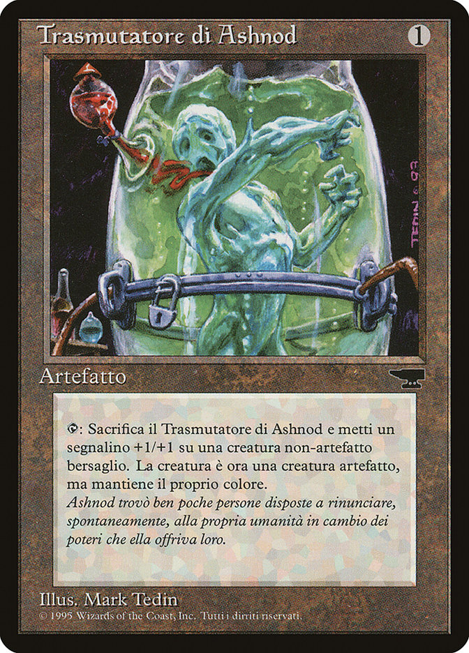 Ashnod's Transmogrant (Italian) - "Trasmutatore di Ashnod" [Rinascimento] | Silver Goblin