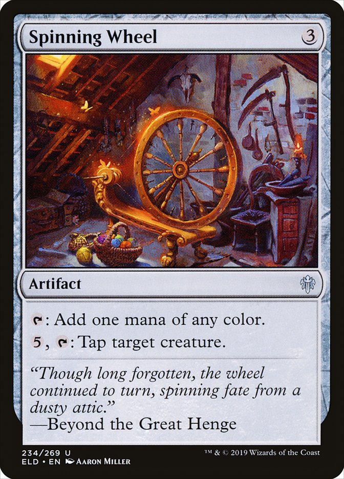 Spinning Wheel [Throne of Eldraine] | Silver Goblin