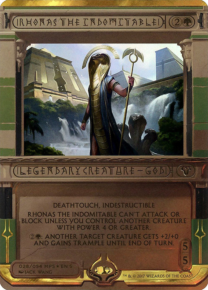 Rhonas the Indomitable (Invocation) [Amonkhet Invocations] | Silver Goblin