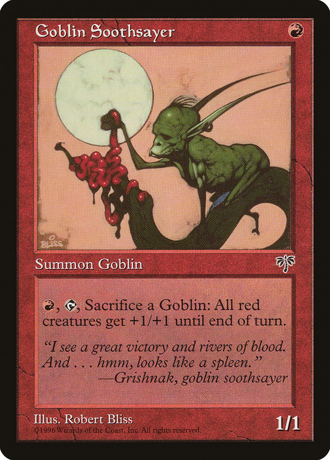 Goblin Soothsayer [Mirage] | Silver Goblin