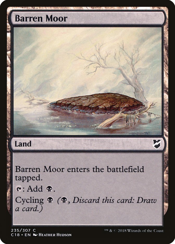 Barren Moor [Commander 2018] | Silver Goblin