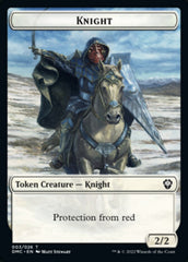 Phyrexian // Knight Double-Sided Token [Dominaria United Tokens] | Silver Goblin