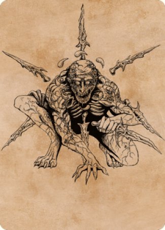 Bhaal, Lord of Murder Art Card [Commander Legends: Battle for Baldur's Gate Art Series] | Silver Goblin