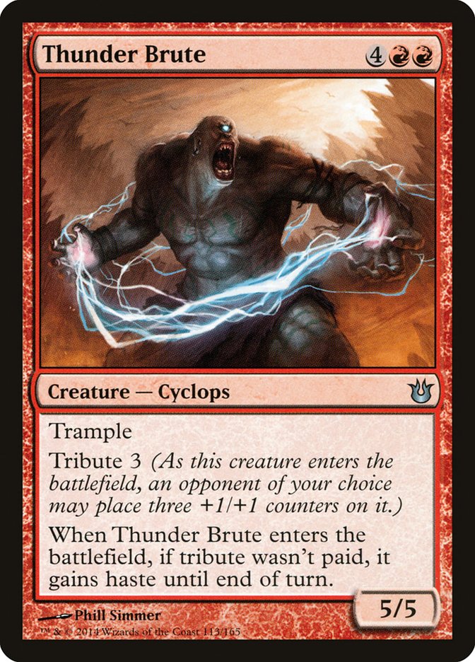 Thunder Brute [Born of the Gods] | Silver Goblin