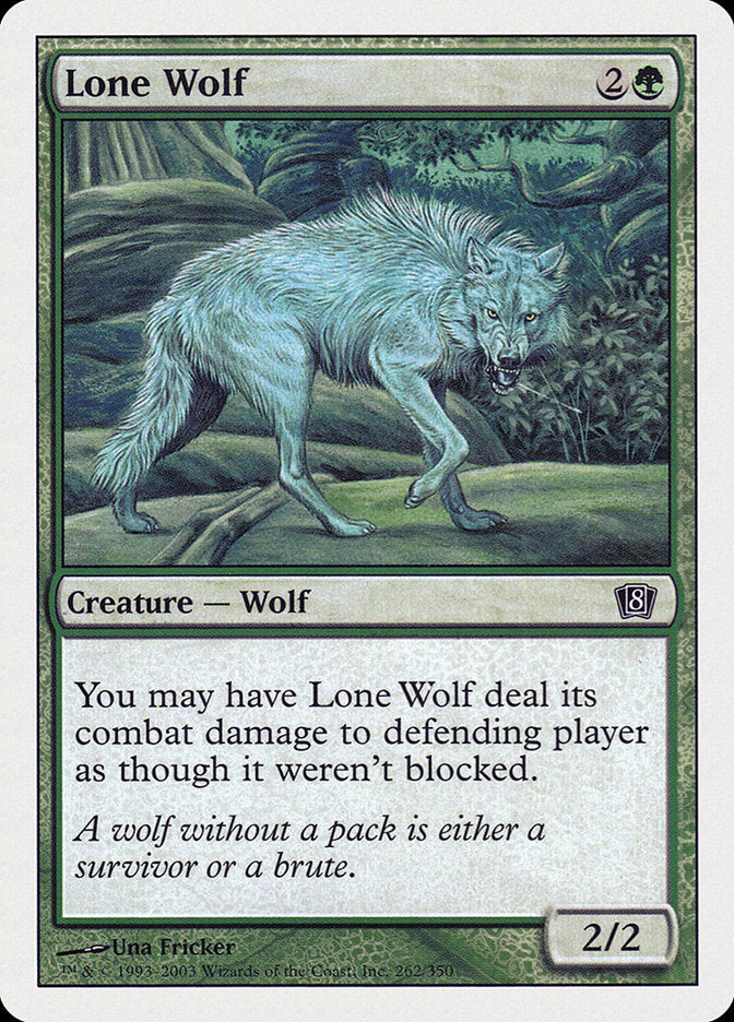 Lone Wolf [Eighth Edition] | Silver Goblin