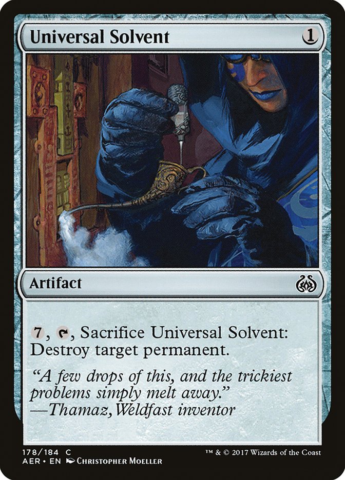 Universal Solvent [Aether Revolt] | Silver Goblin