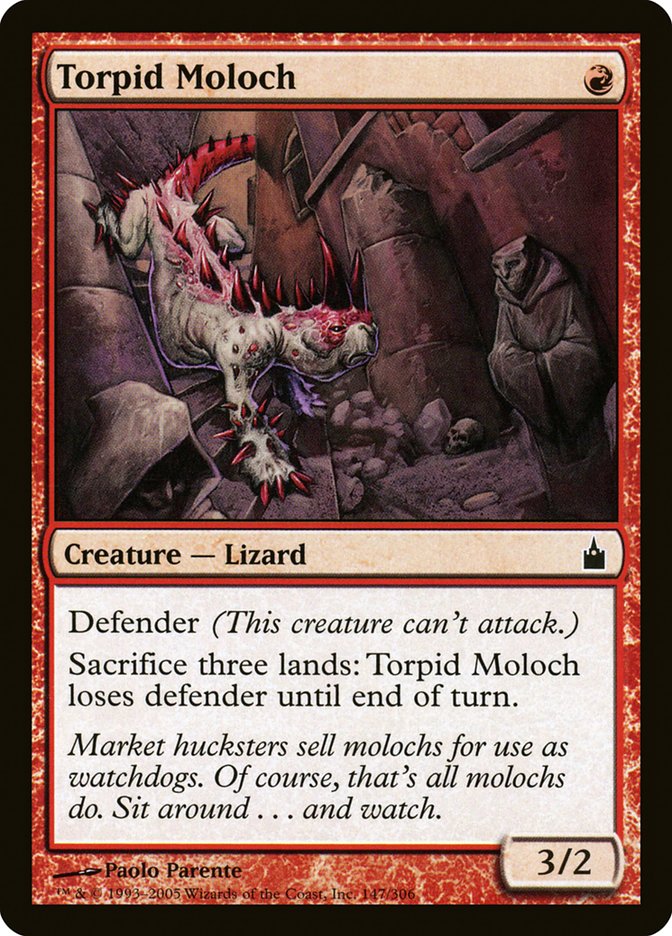 Torpid Moloch [Ravnica: City of Guilds] | Silver Goblin