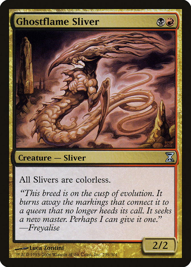 Ghostflame Sliver [Time Spiral] | Silver Goblin