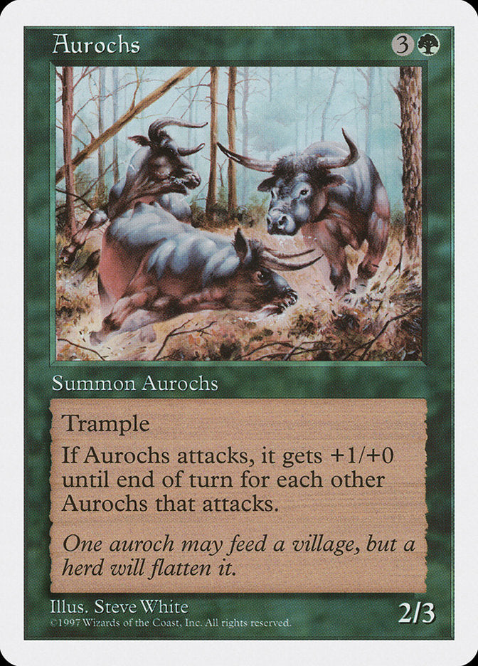 Aurochs [Fifth Edition] | Silver Goblin