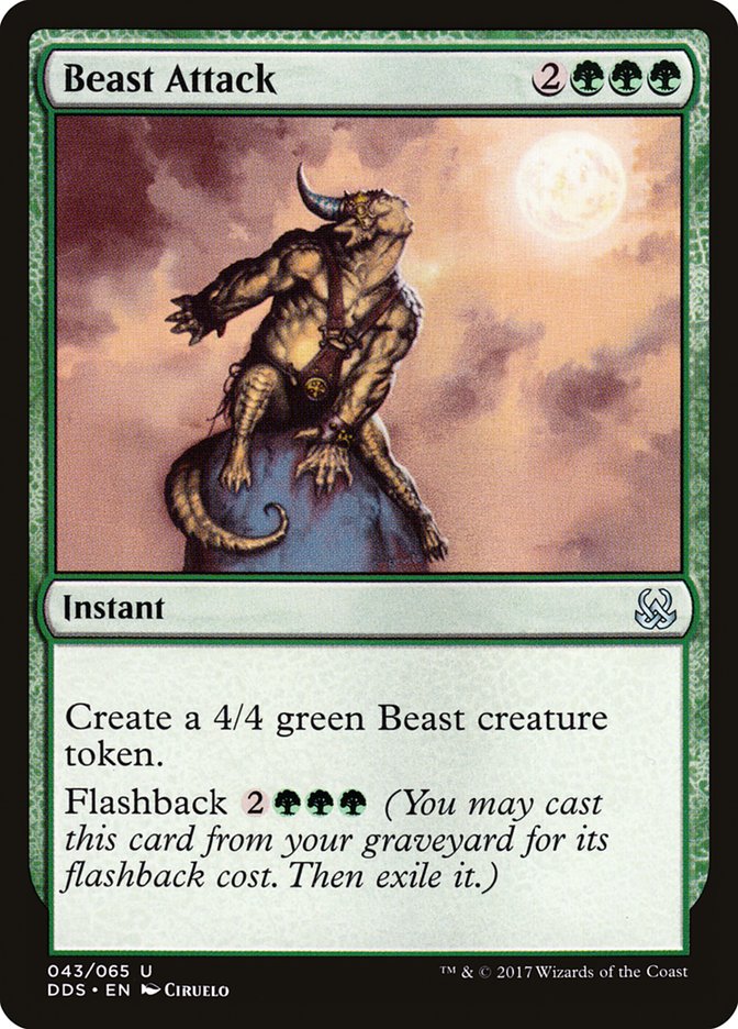 Beast Attack [Duel Decks: Mind vs. Might] | Silver Goblin