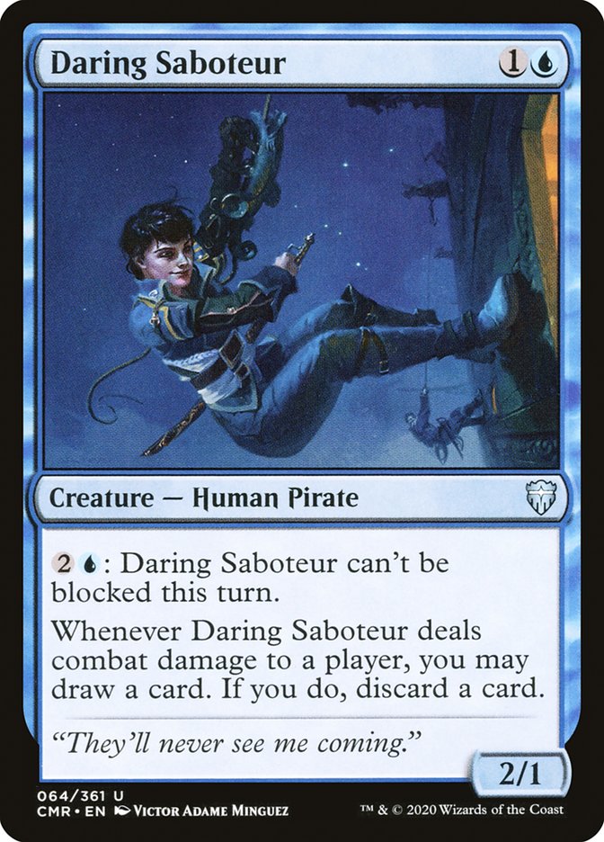 Daring Saboteur [Commander Legends] | Silver Goblin