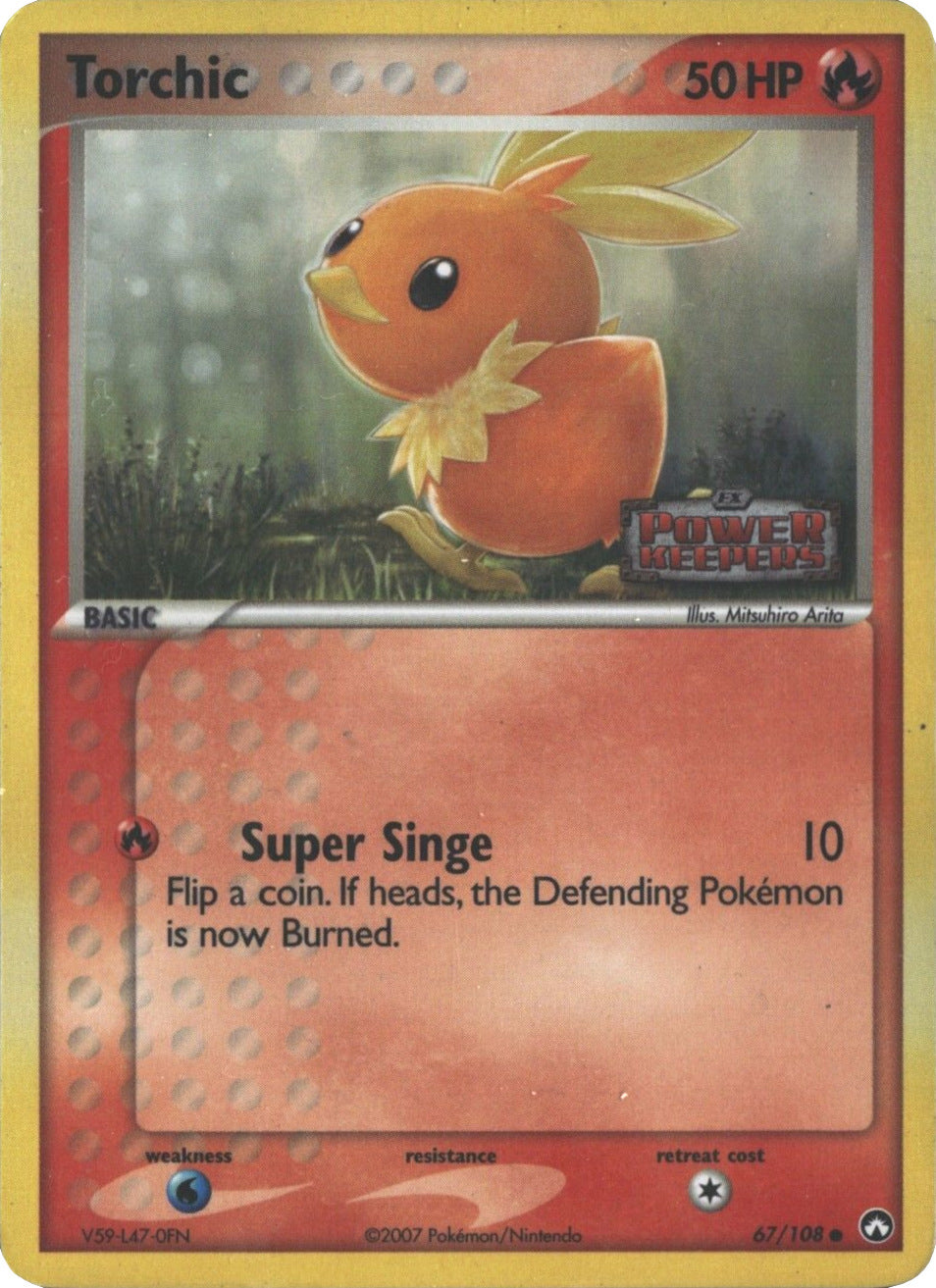 Torchic (67/108) (Stamped) [EX: Power Keepers] | Silver Goblin