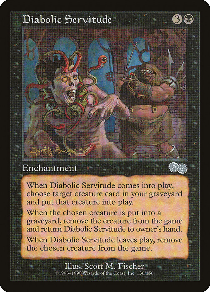 Diabolic Servitude [Urza's Saga] | Silver Goblin