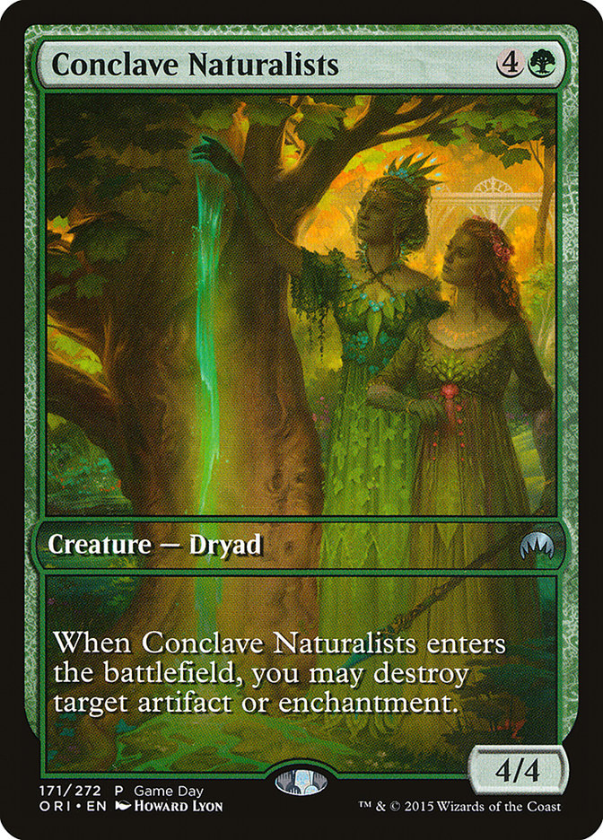Conclave Naturalists (Game Day) [Magic Origins Promos] | Silver Goblin