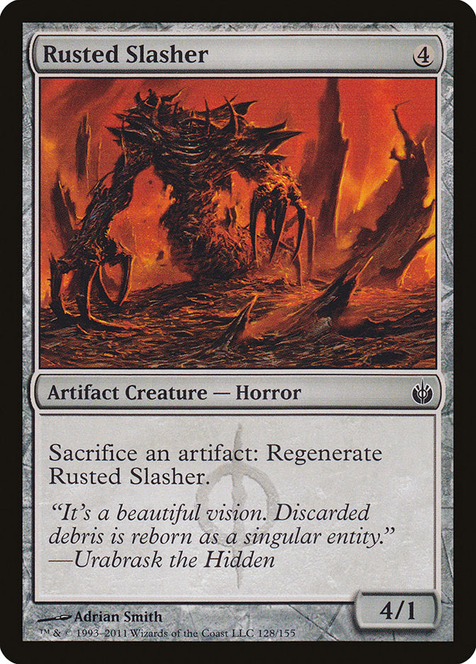 Rusted Slasher [Mirrodin Besieged] | Silver Goblin