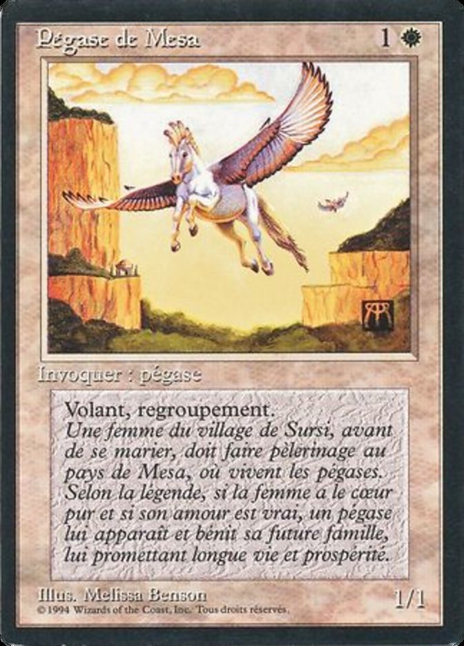 Mesa Pegasus [Foreign Black Border] | Silver Goblin