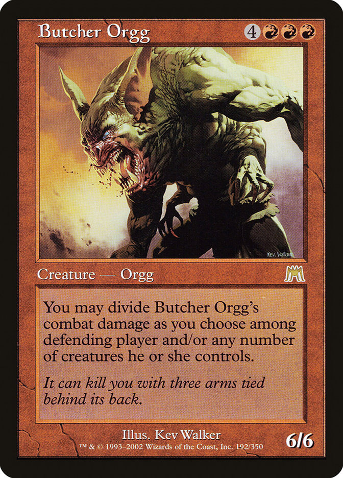 Butcher Orgg [Onslaught] | Silver Goblin
