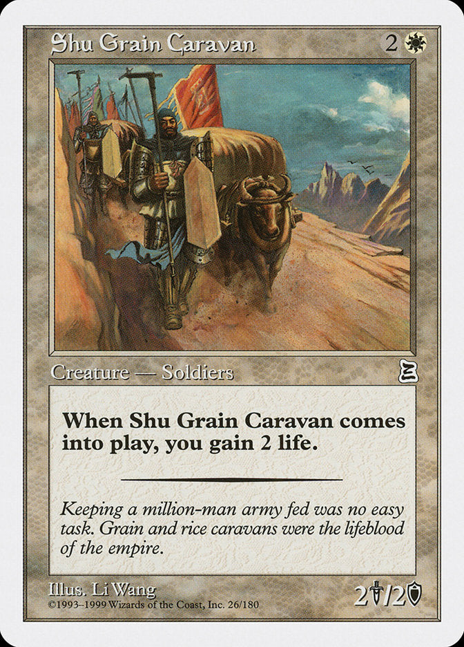 Shu Grain Caravan [Portal Three Kingdoms] | Silver Goblin