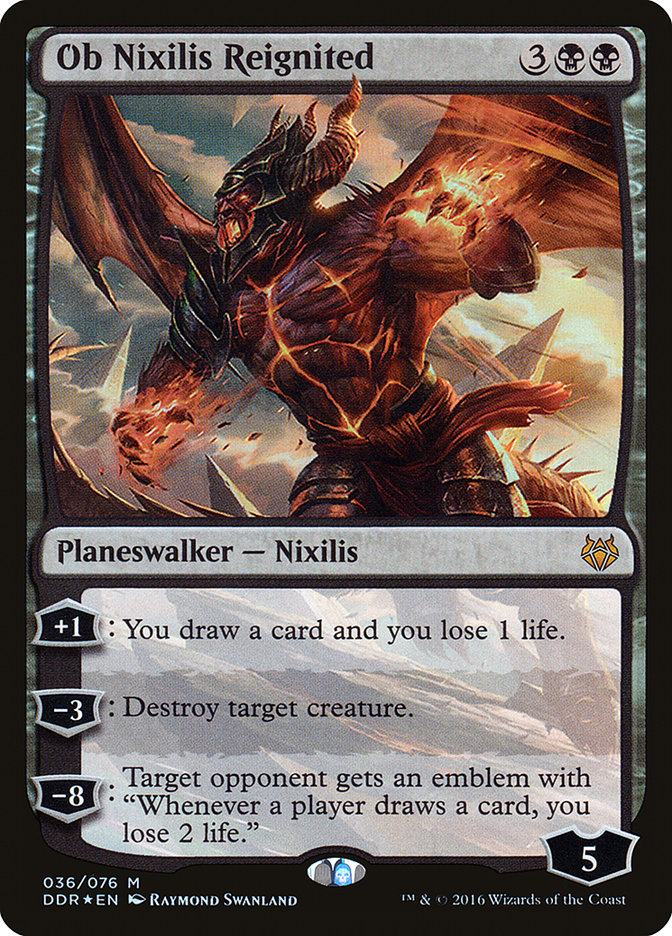 Ob Nixilis Reignited [Duel Decks: Nissa vs. Ob Nixilis] | Silver Goblin