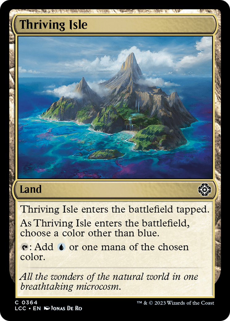 Thriving Isle [The Lost Caverns of Ixalan Commander] | Silver Goblin