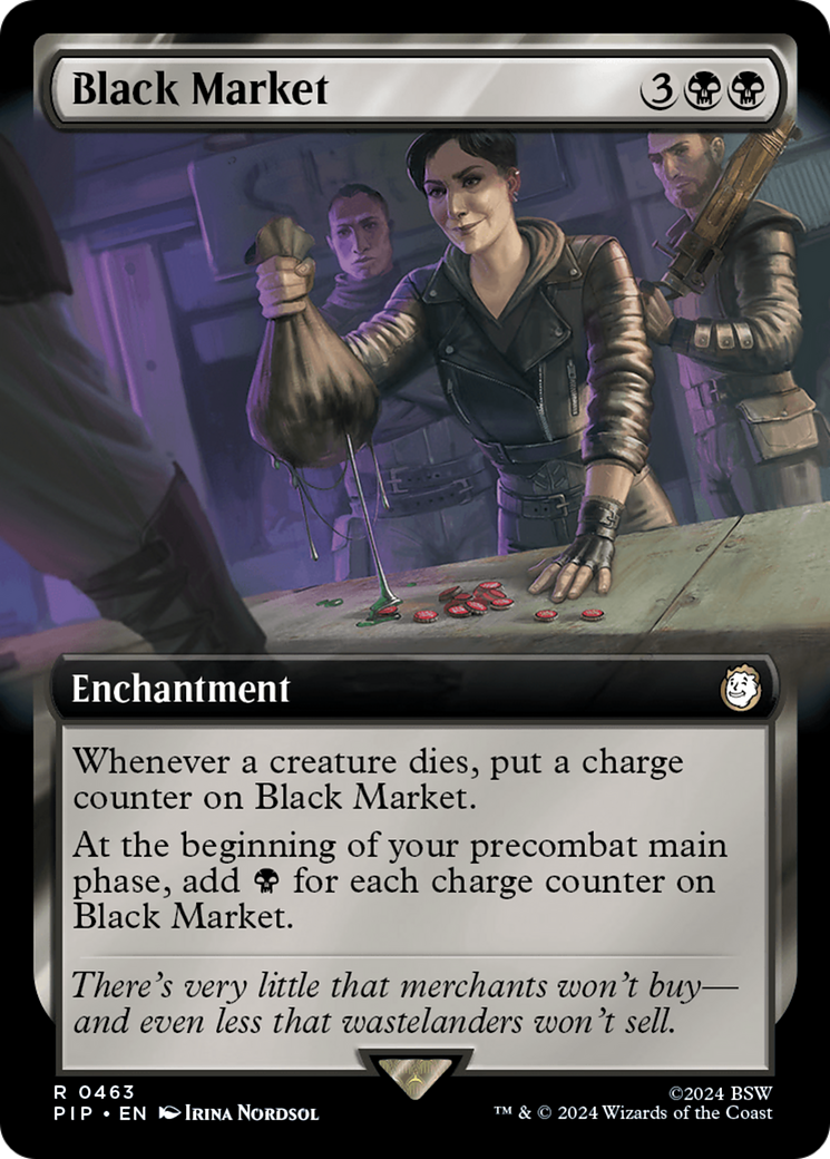 Black Market (Extended Art) [Fallout] | Silver Goblin
