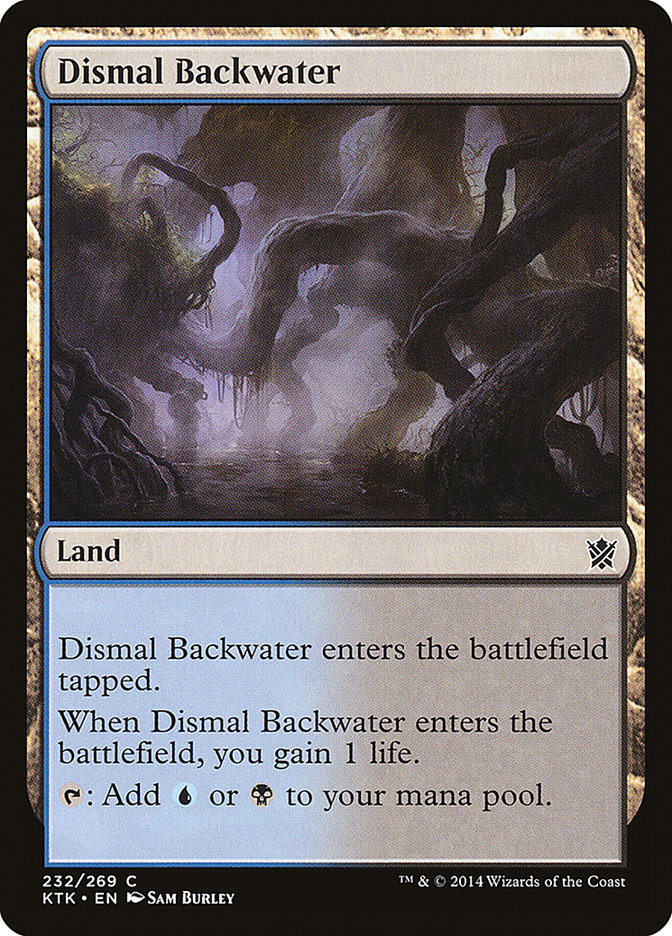 Dismal Backwater [Khans of Tarkir] | Silver Goblin