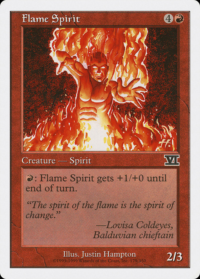 Flame Spirit [Classic Sixth Edition] | Silver Goblin