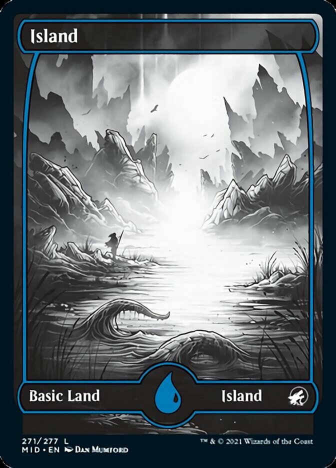 Island (271) [Innistrad: Midnight Hunt] | Silver Goblin