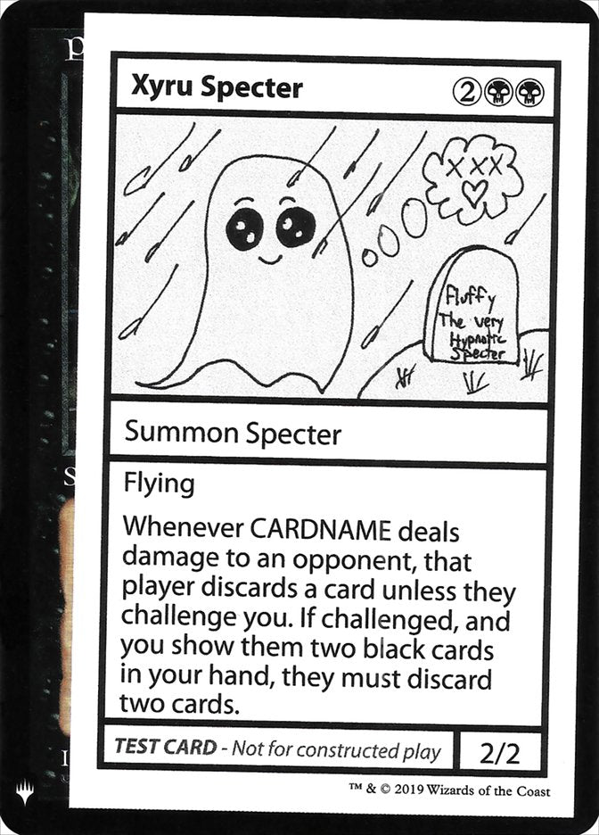 Xyru Specter [Mystery Booster Playtest Cards] | Silver Goblin