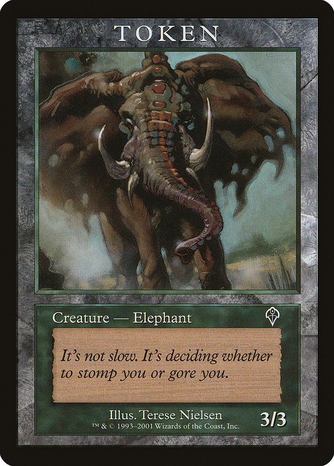 Elephant Token [Magic Player Rewards 2001] | Silver Goblin