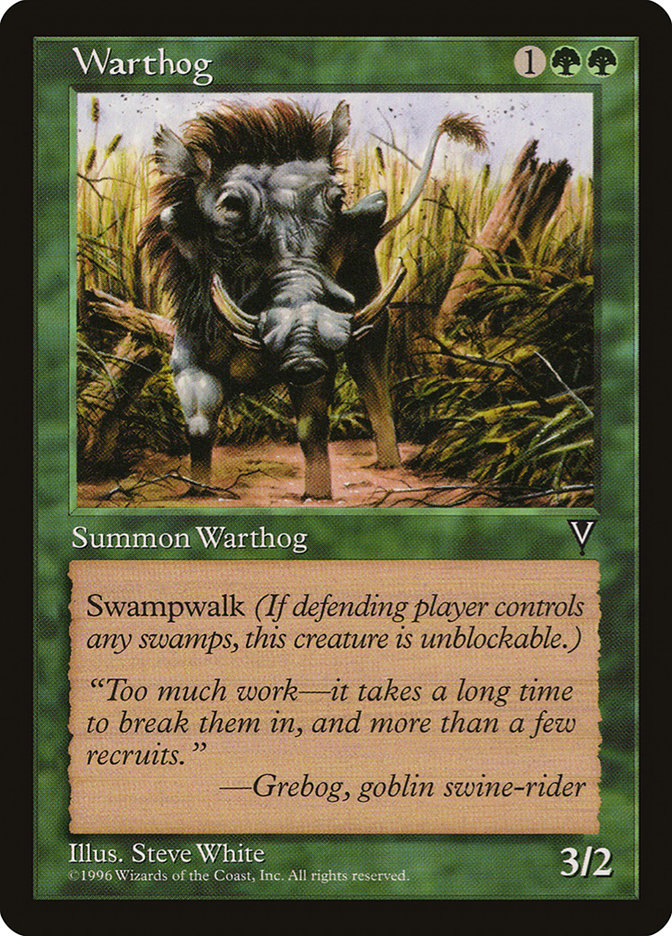 Warthog [Visions] | Silver Goblin