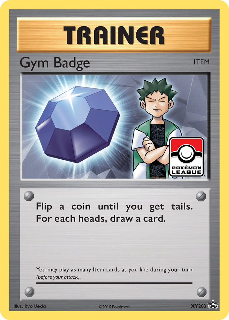 Gym Badge (XY203) [XY: Black Star Promos] | Silver Goblin