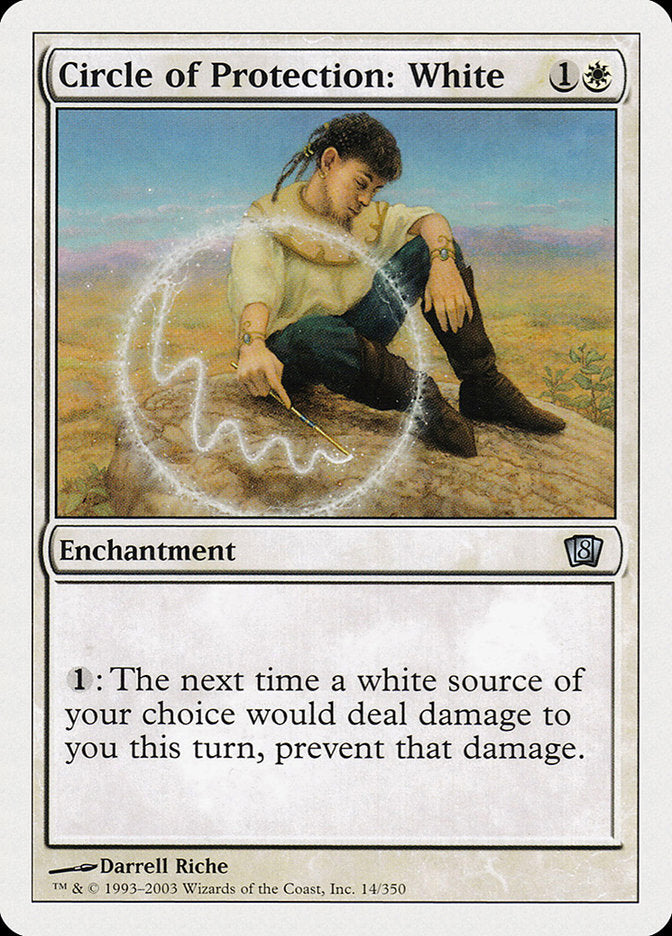 Circle of Protection: White [Eighth Edition] | Silver Goblin