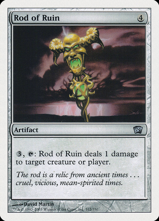 Rod of Ruin [Eighth Edition] | Silver Goblin