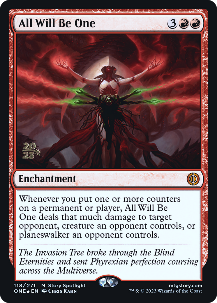 All Will Be One [Phyrexia: All Will Be One Prerelease Promos] | Silver Goblin