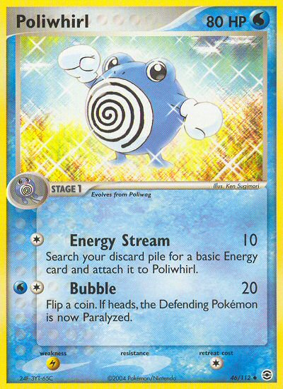 Poliwhirl (46/112) [EX: FireRed & LeafGreen] | Silver Goblin