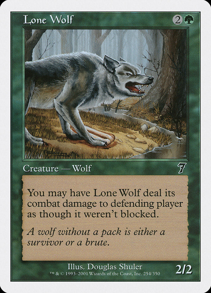 Lone Wolf [Seventh Edition] | Silver Goblin