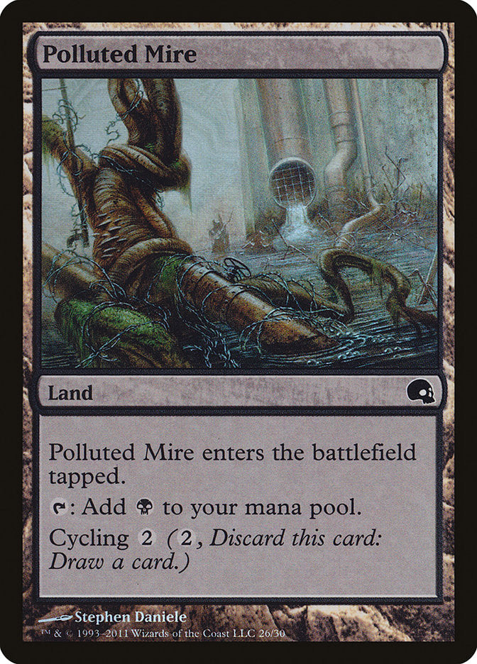 Polluted Mire [Premium Deck Series: Graveborn] | Silver Goblin