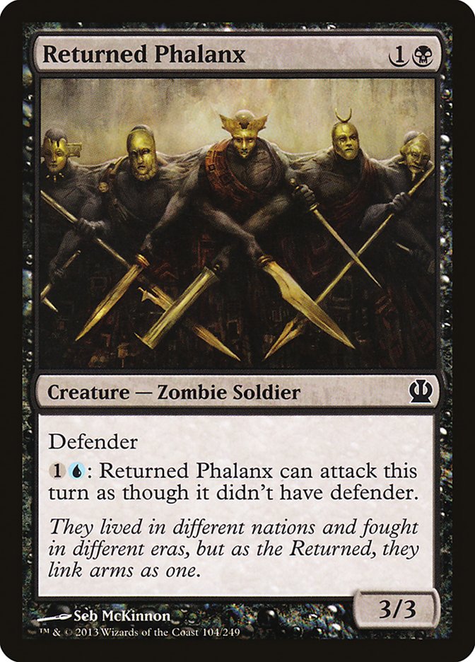 Returned Phalanx [Theros] | Silver Goblin