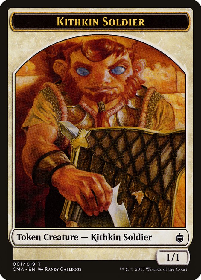 Kithkin Soldier Token [Commander Anthology Tokens] | Silver Goblin