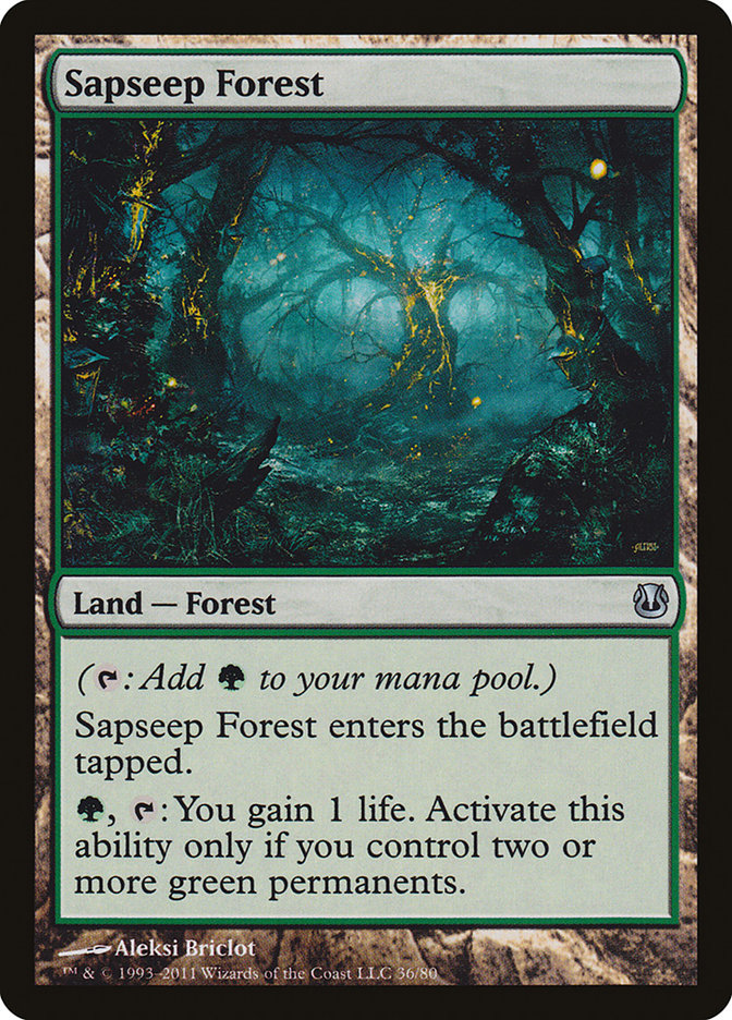 Sapseep Forest [Duel Decks: Ajani vs. Nicol Bolas] | Silver Goblin
